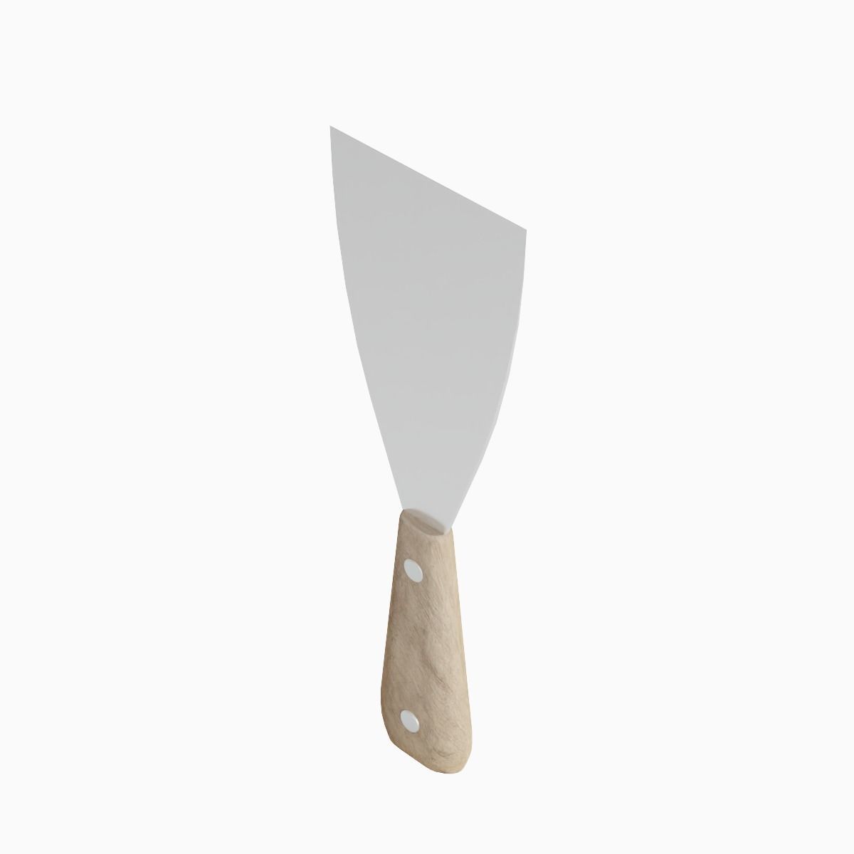 Painter Spatula 02 Low-poly 3D model_6