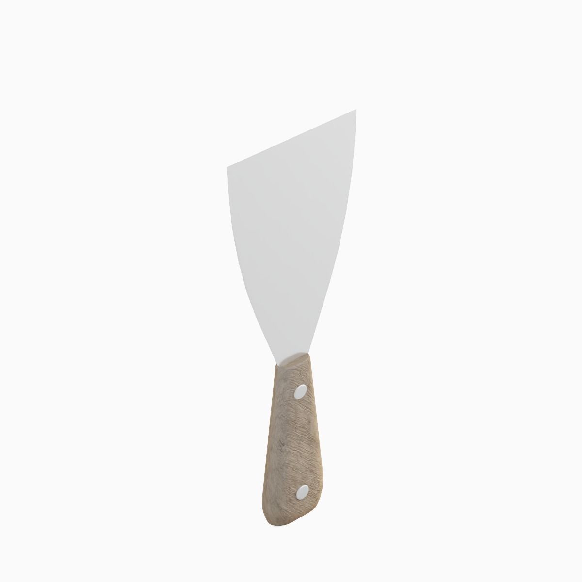 Painter Spatula 02 Low-poly 3D model_5