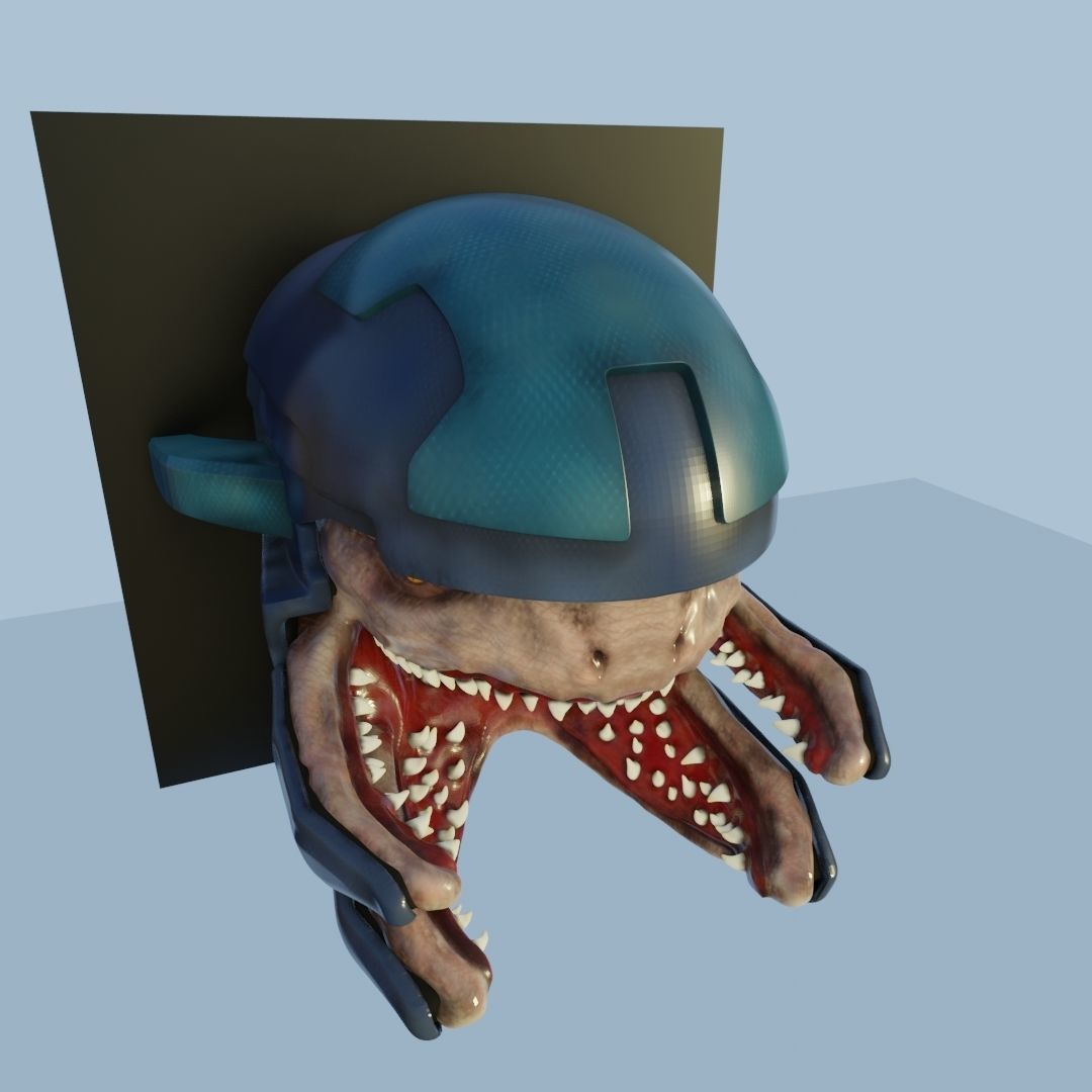 STL HALO SANGHEILI ELITE HEAD 3D print model_1