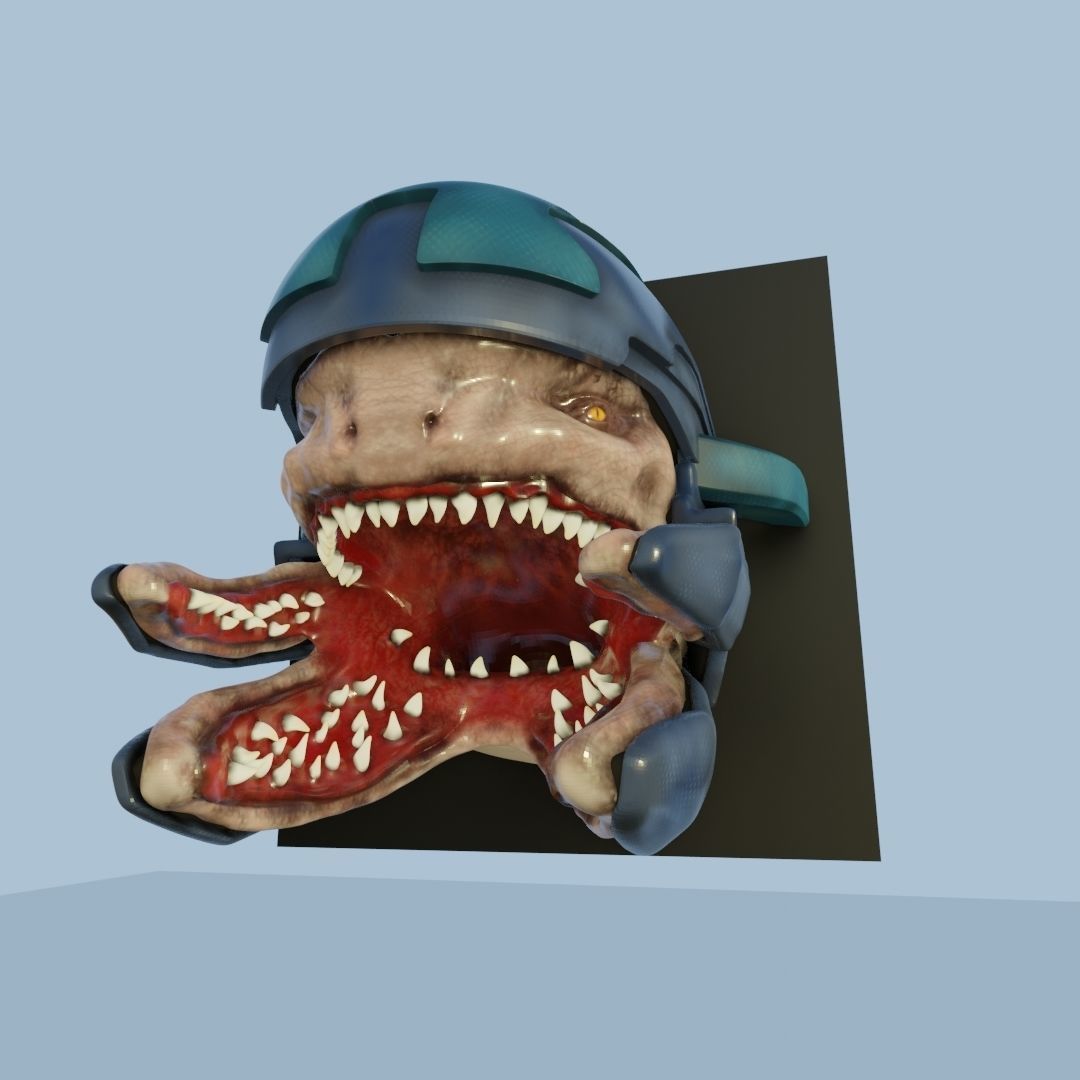 STL HALO SANGHEILI ELITE HEAD 3D print model_4