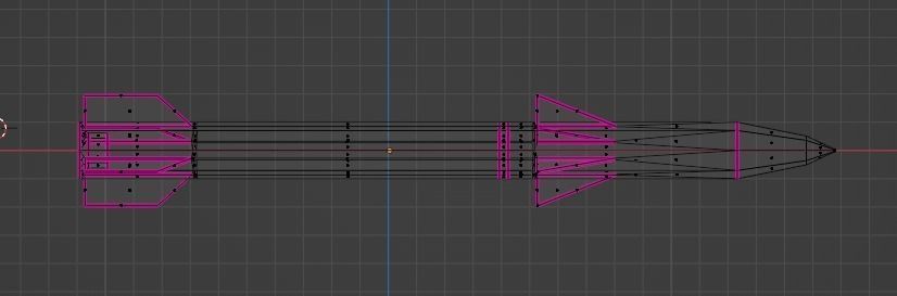 Military Missile 3D model_5