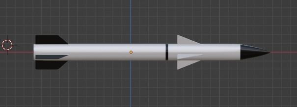 Military Missile 3D model_3