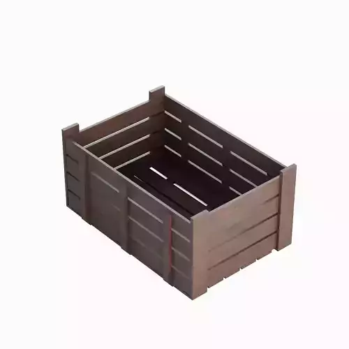 Wooden Crate 07