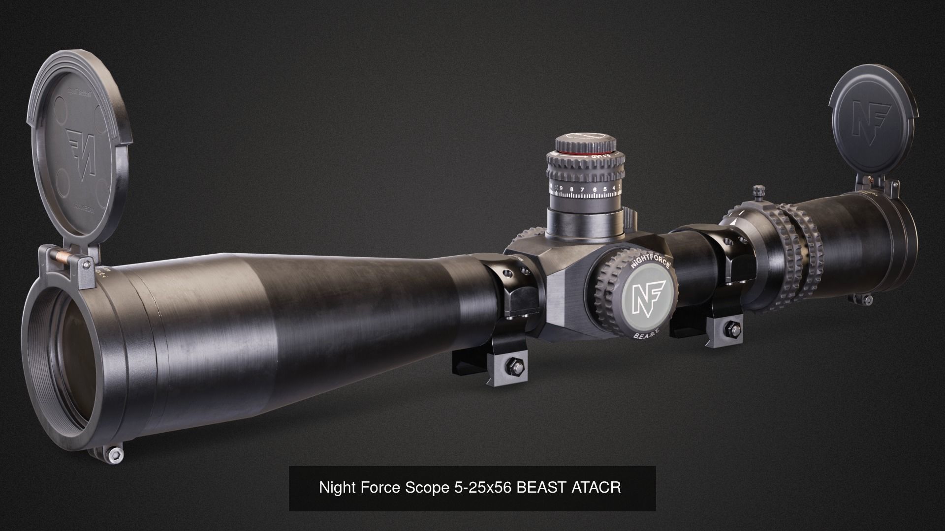 Modern Weapons 3D Model Collection_9