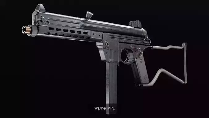 Modern Weapons 3D Model Collection