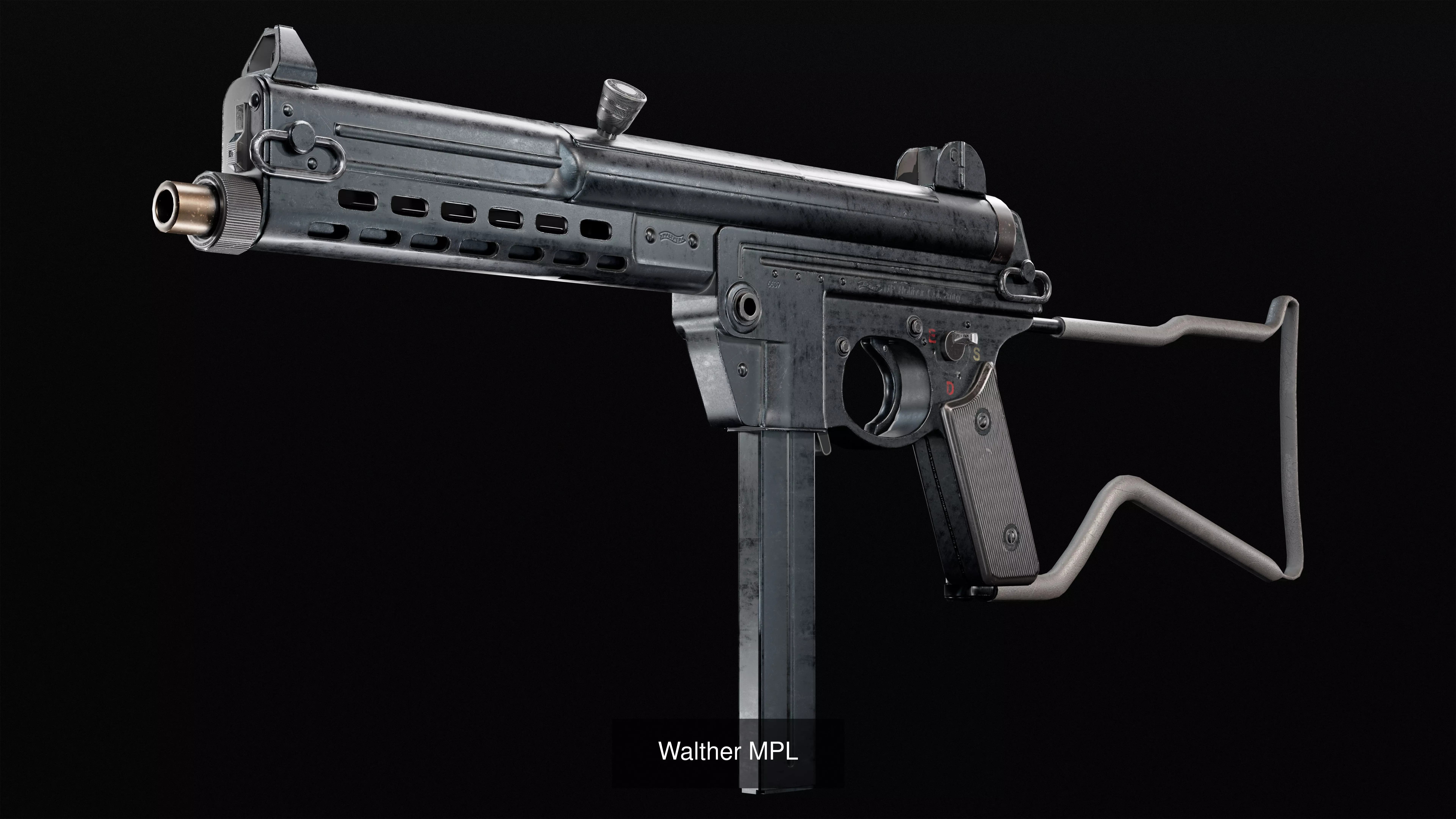 Modern Weapons 3D Model Collection_0