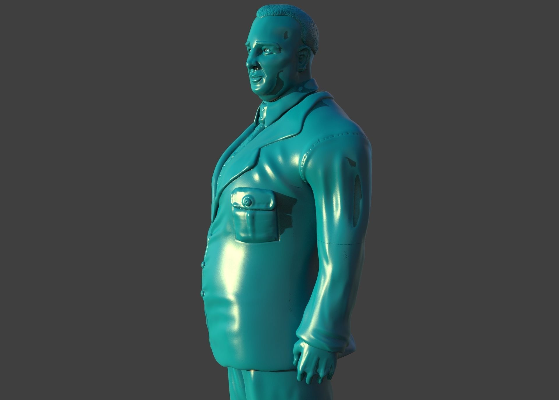 Memorial Joseph W Young 3D print model_30