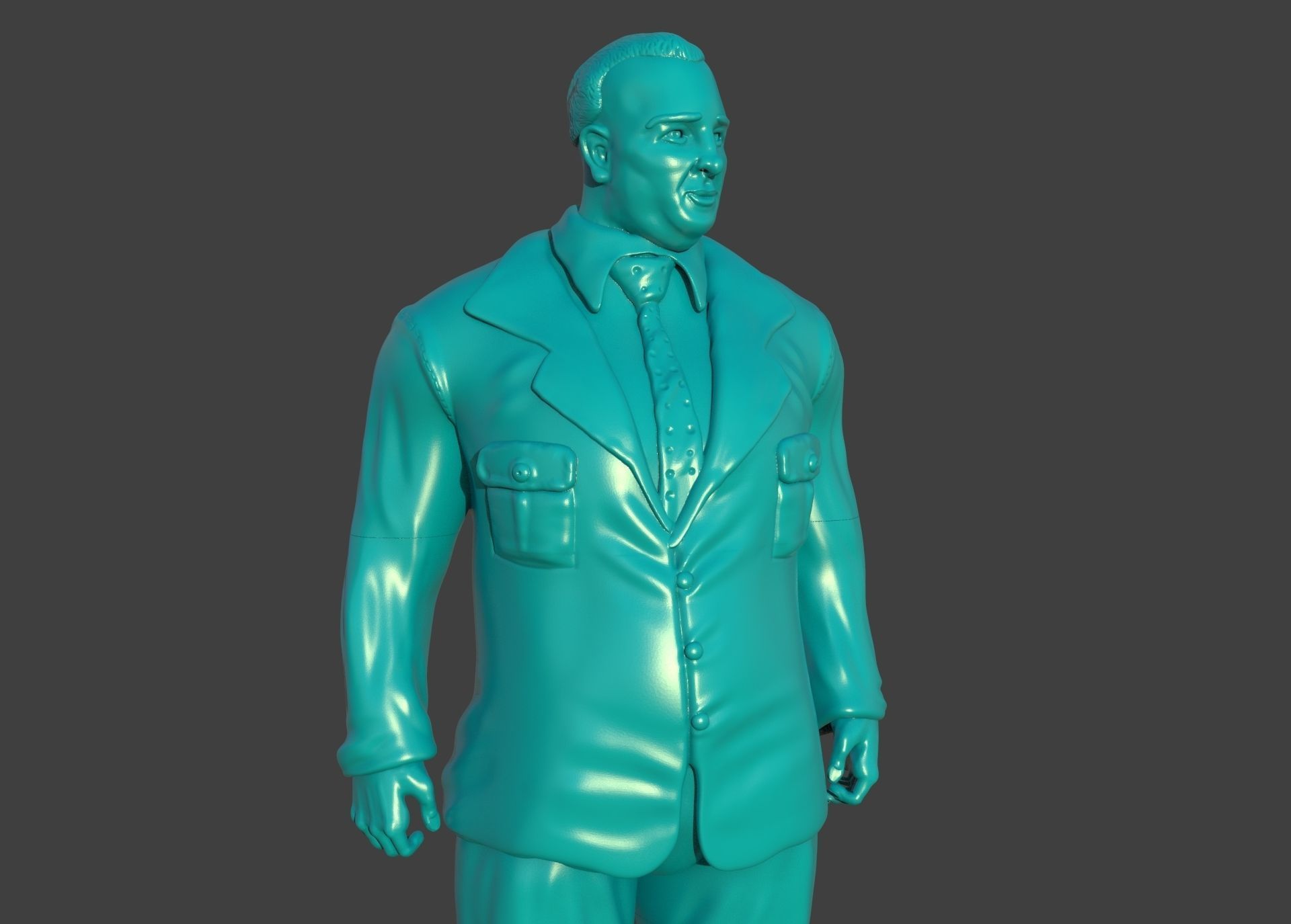 Memorial Joseph W Young 3D print model_35