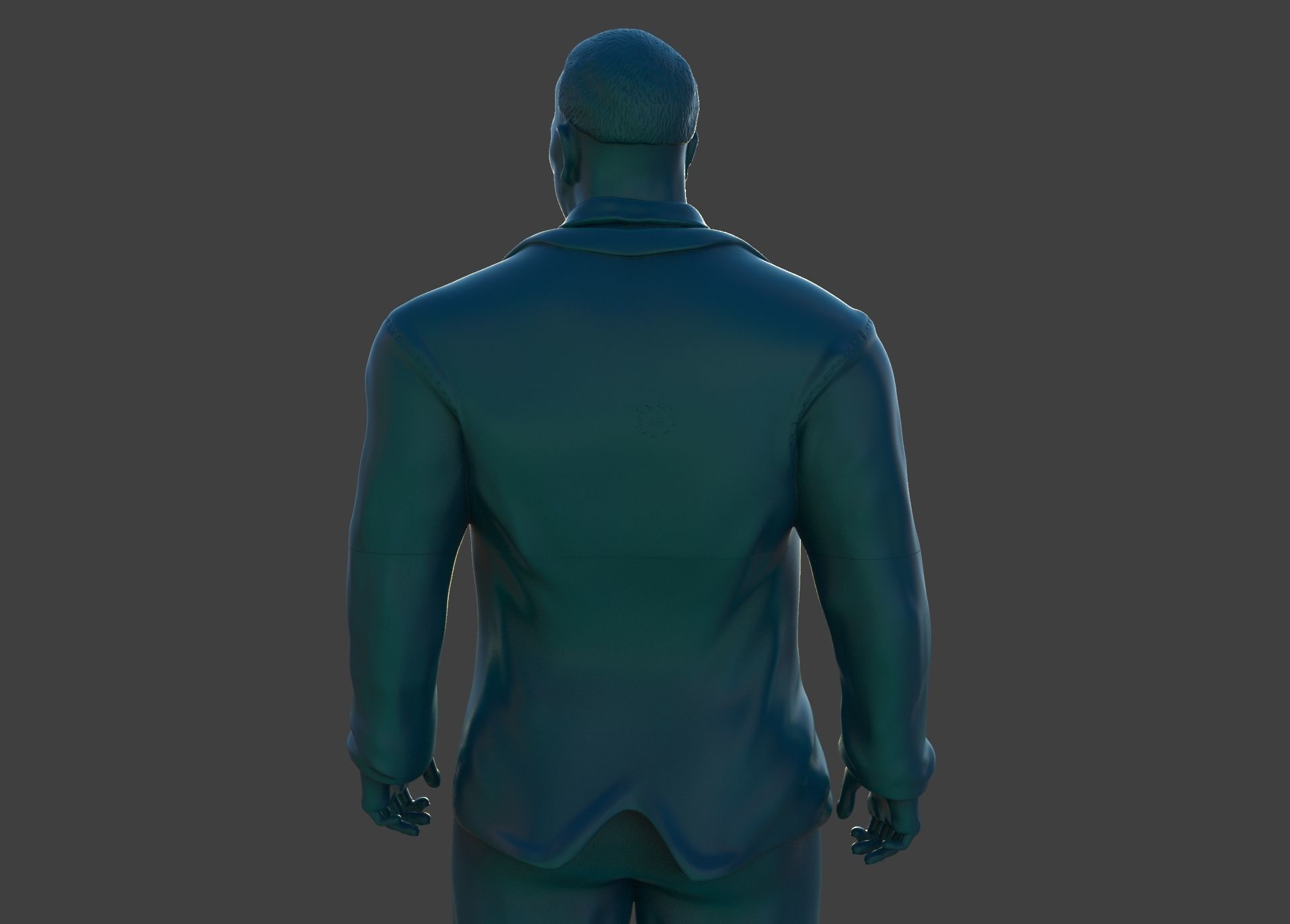 Memorial Joseph W Young 3D print model_32