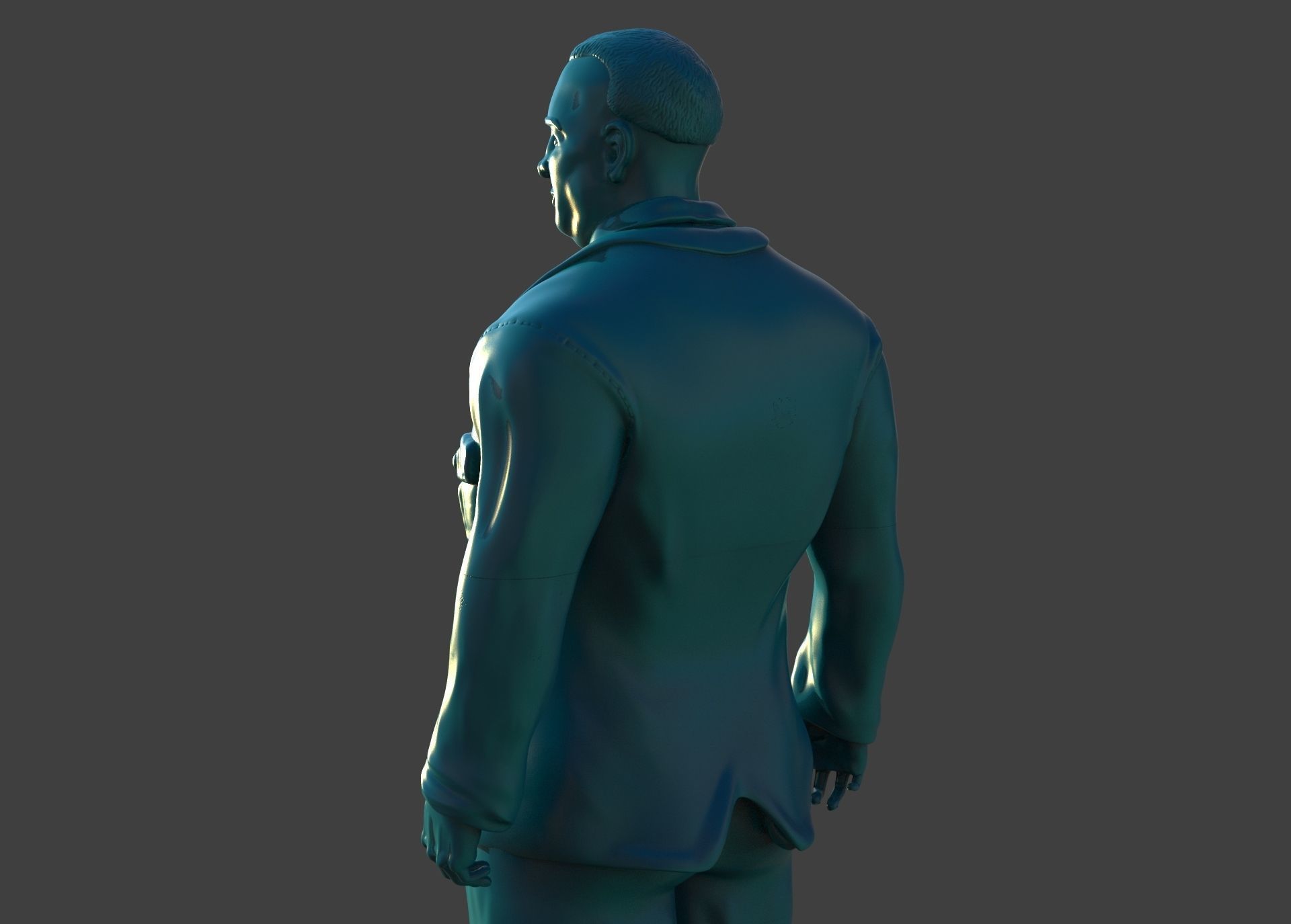 Memorial Joseph W Young 3D print model_31