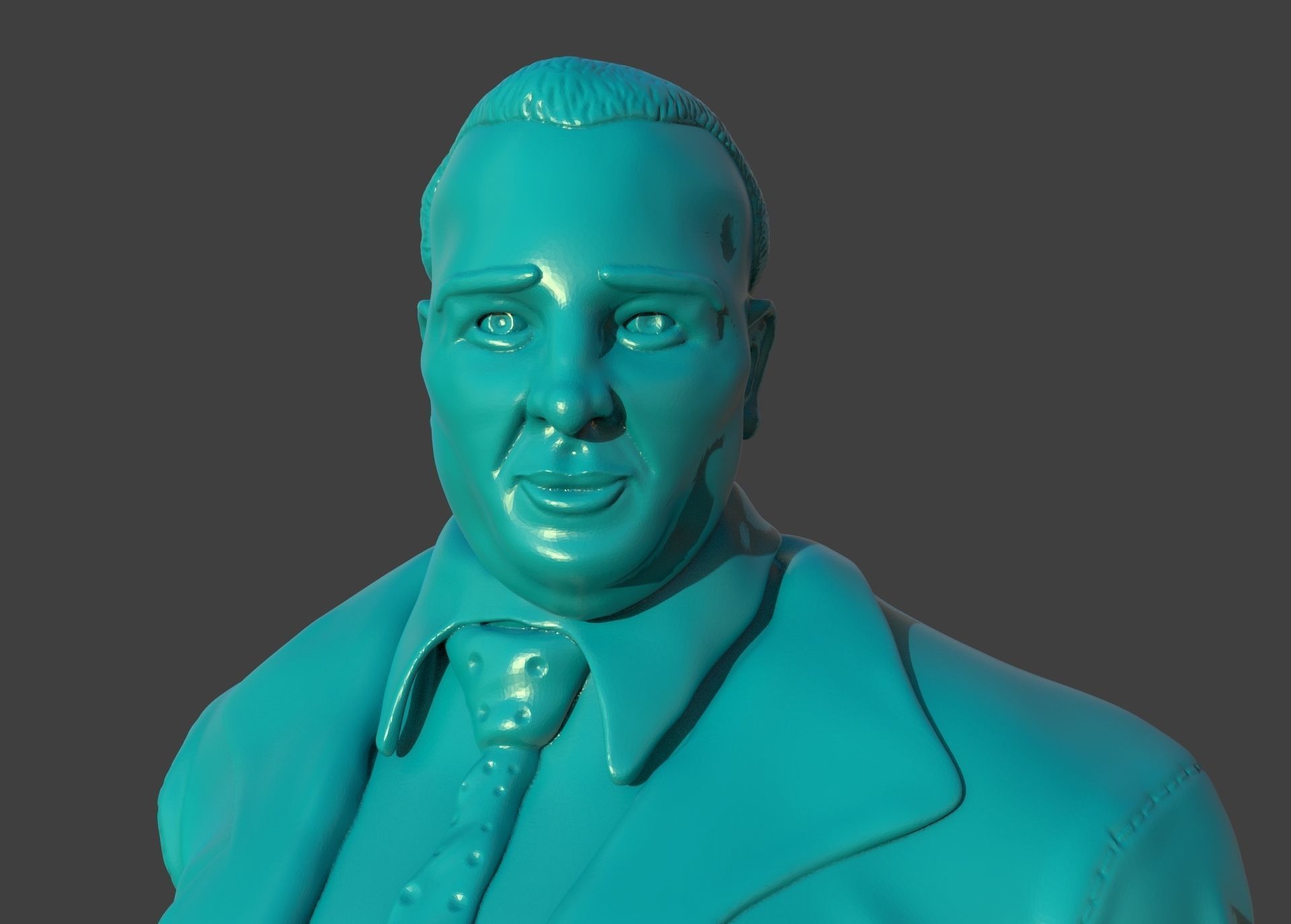 Memorial Joseph W Young 3D print model_37