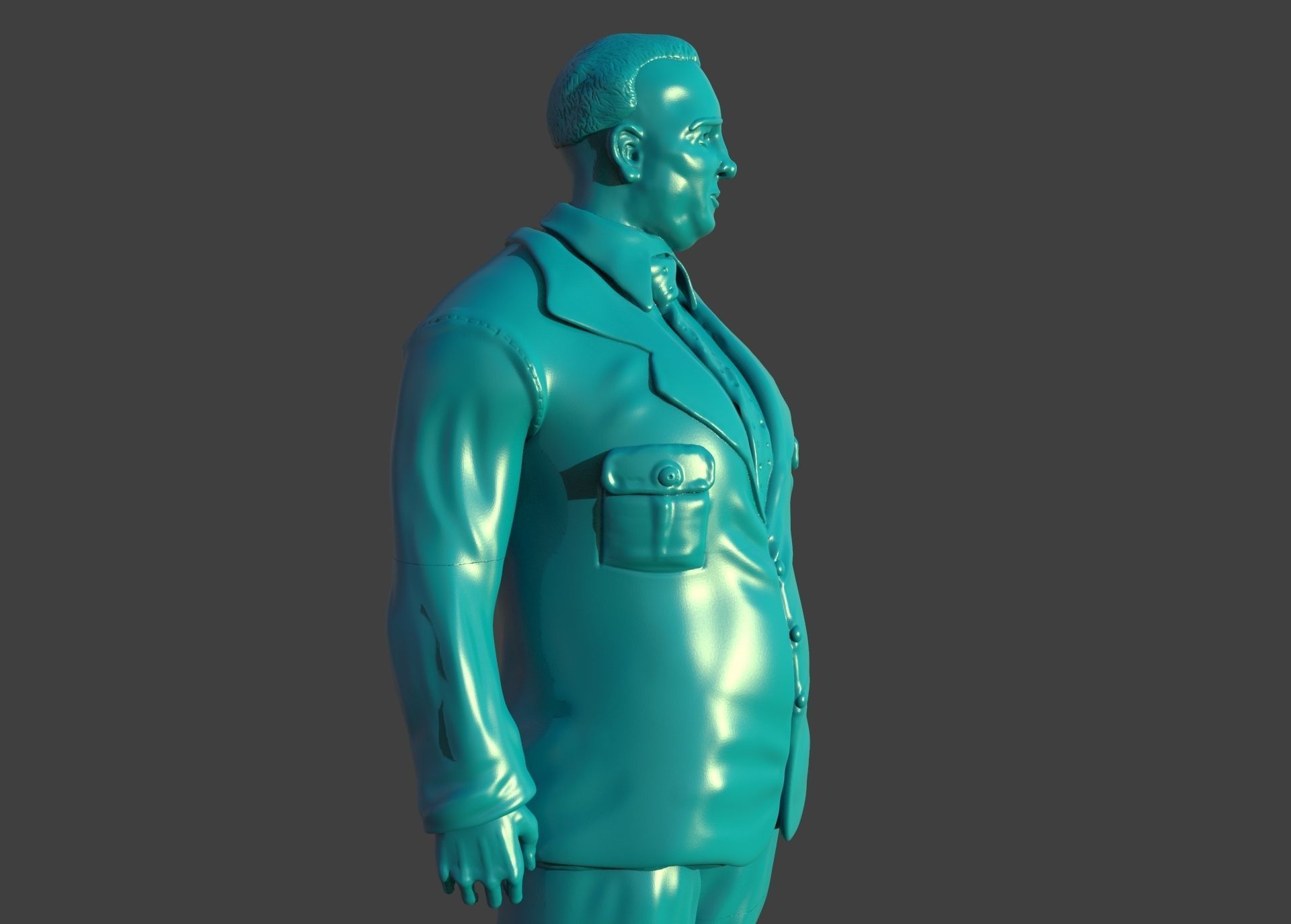 Memorial Joseph W Young 3D print model_34