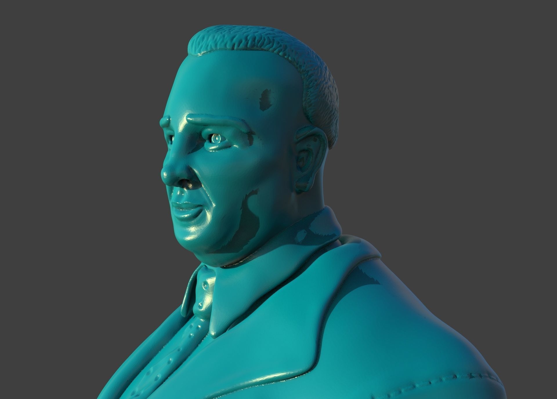 Memorial Joseph W Young 3D print model_38