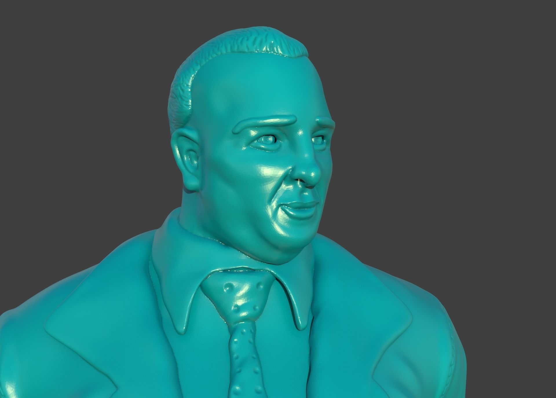 Memorial Joseph W Young 3D print model_36