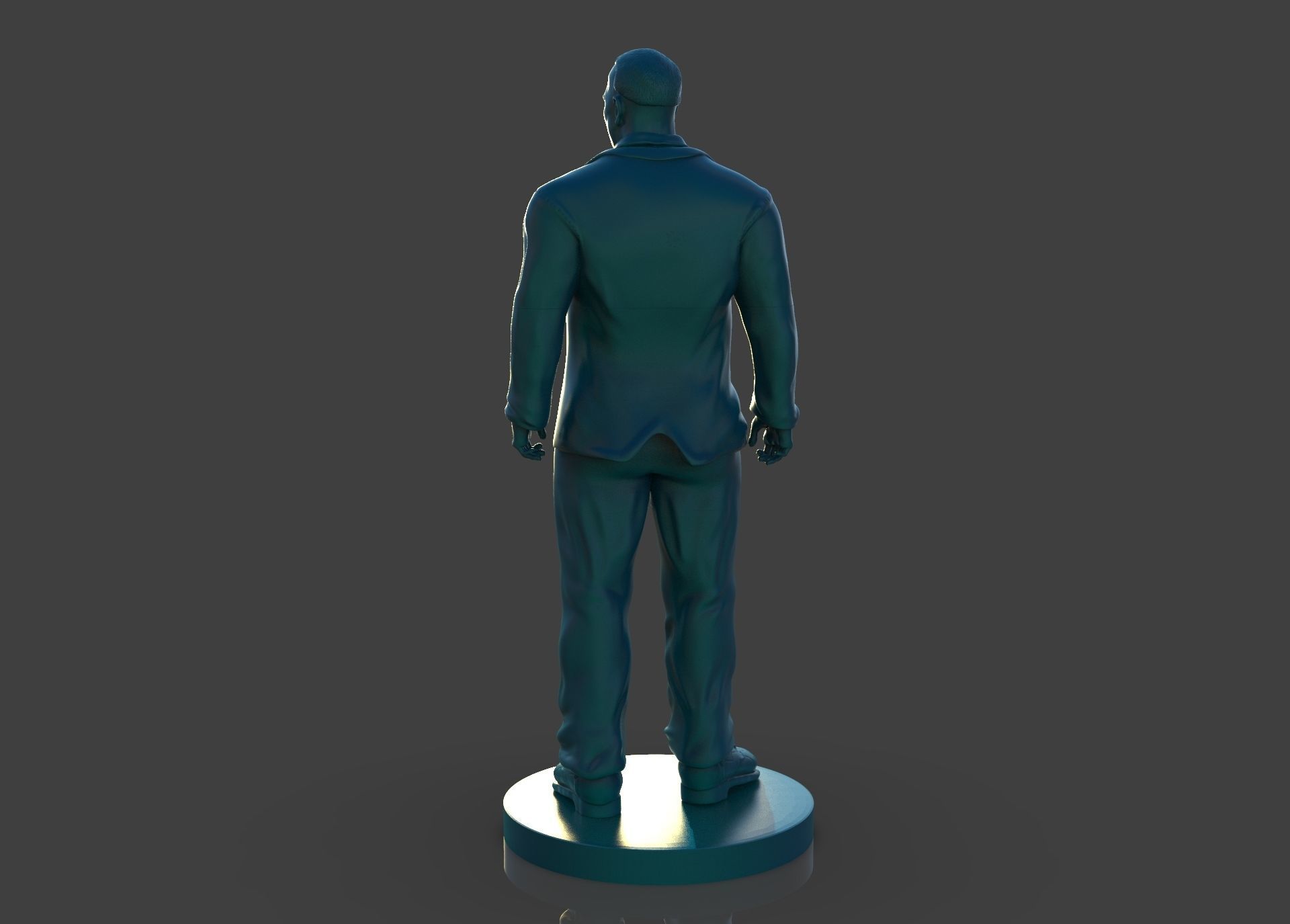 Memorial Joseph W Young 3D print model_22