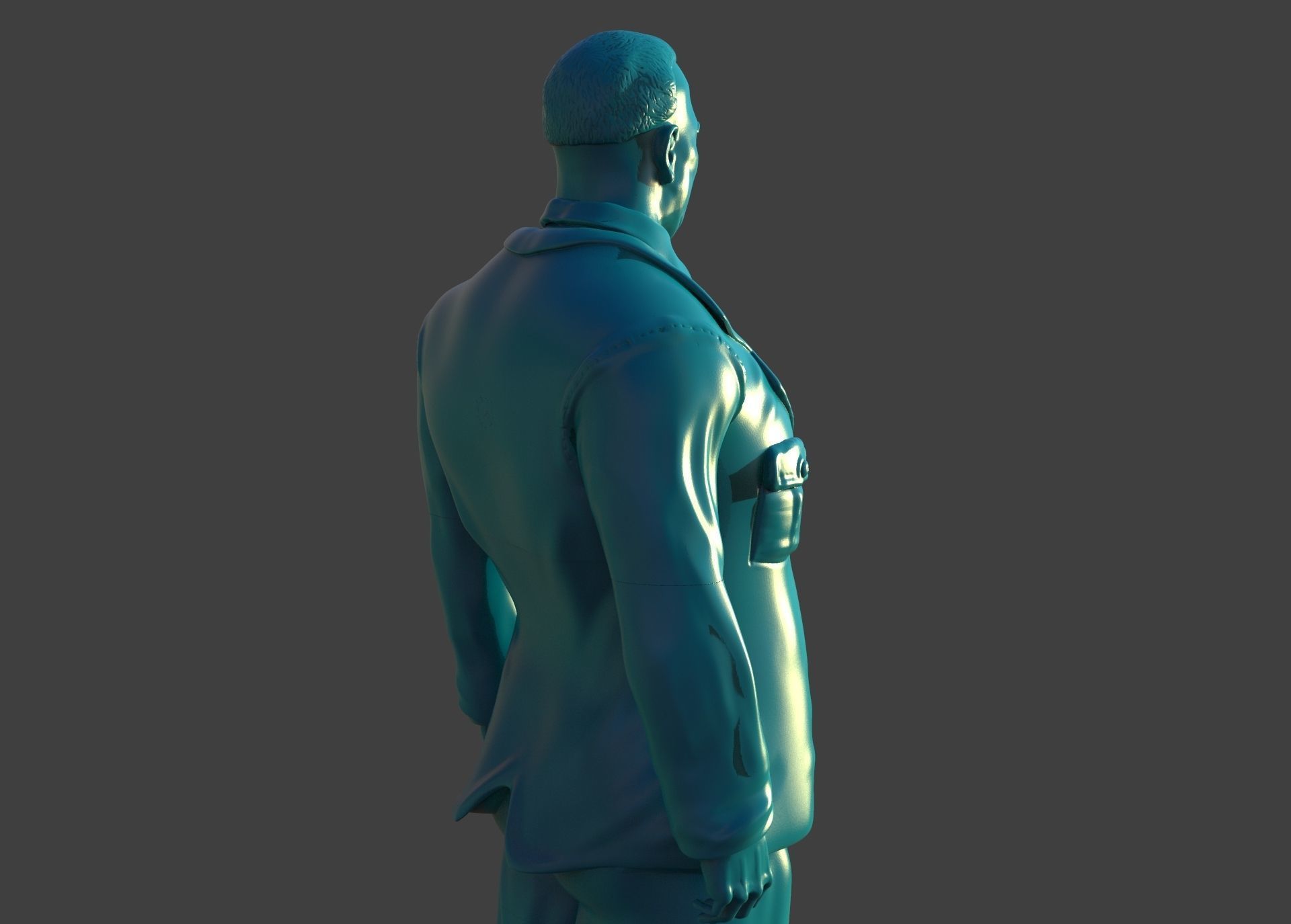 Memorial Joseph W Young 3D print model_33