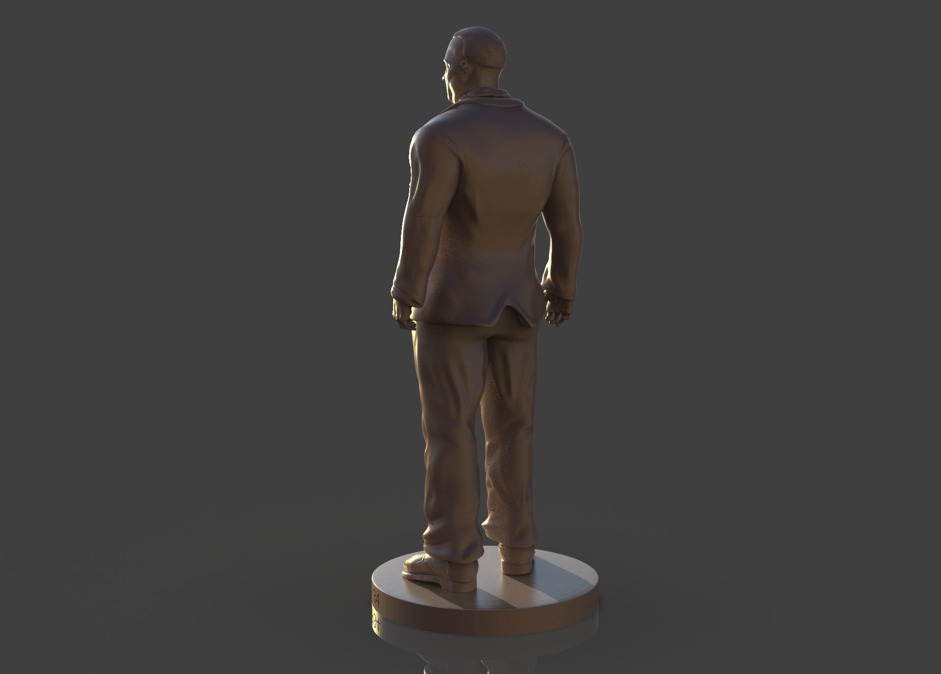 Memorial Joseph W Young 3D print model_9