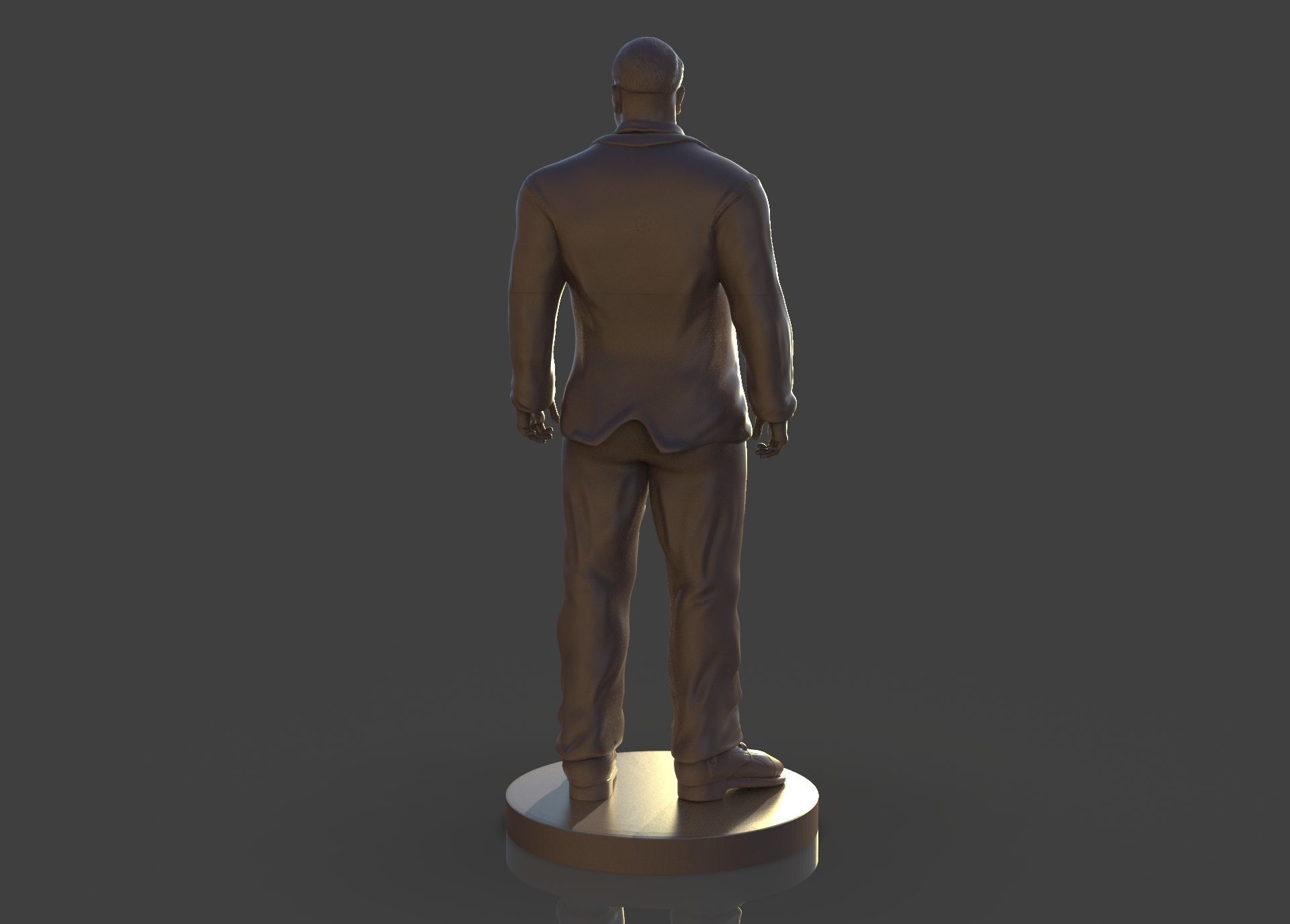 Memorial Joseph W Young 3D print model_10