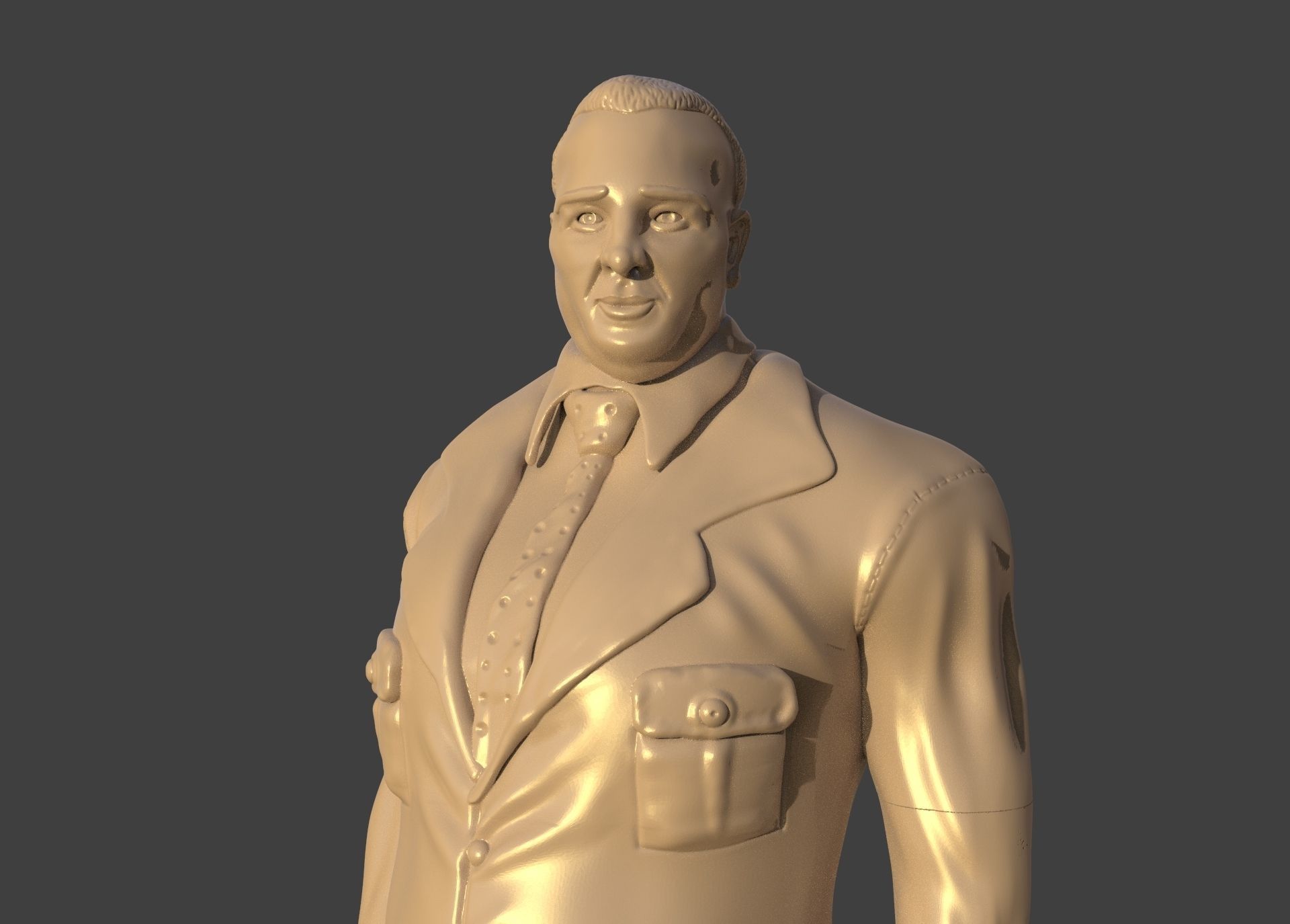 Memorial Joseph W Young 3D print model_15