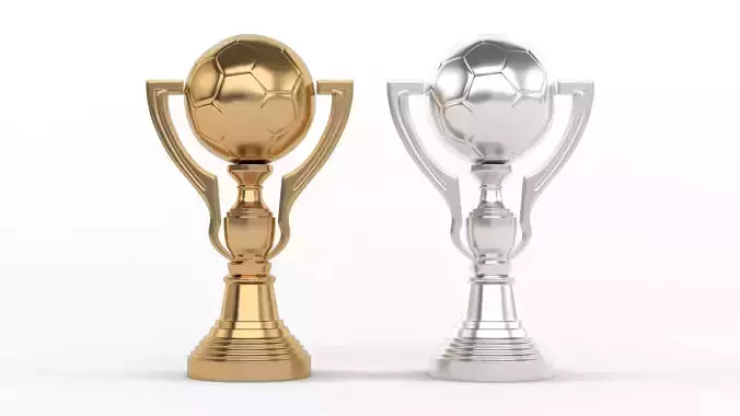 Trophy Cups 3D model