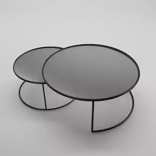 Double Round Coffee Table