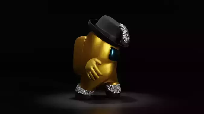 Among Us Michael Jackson  3D model