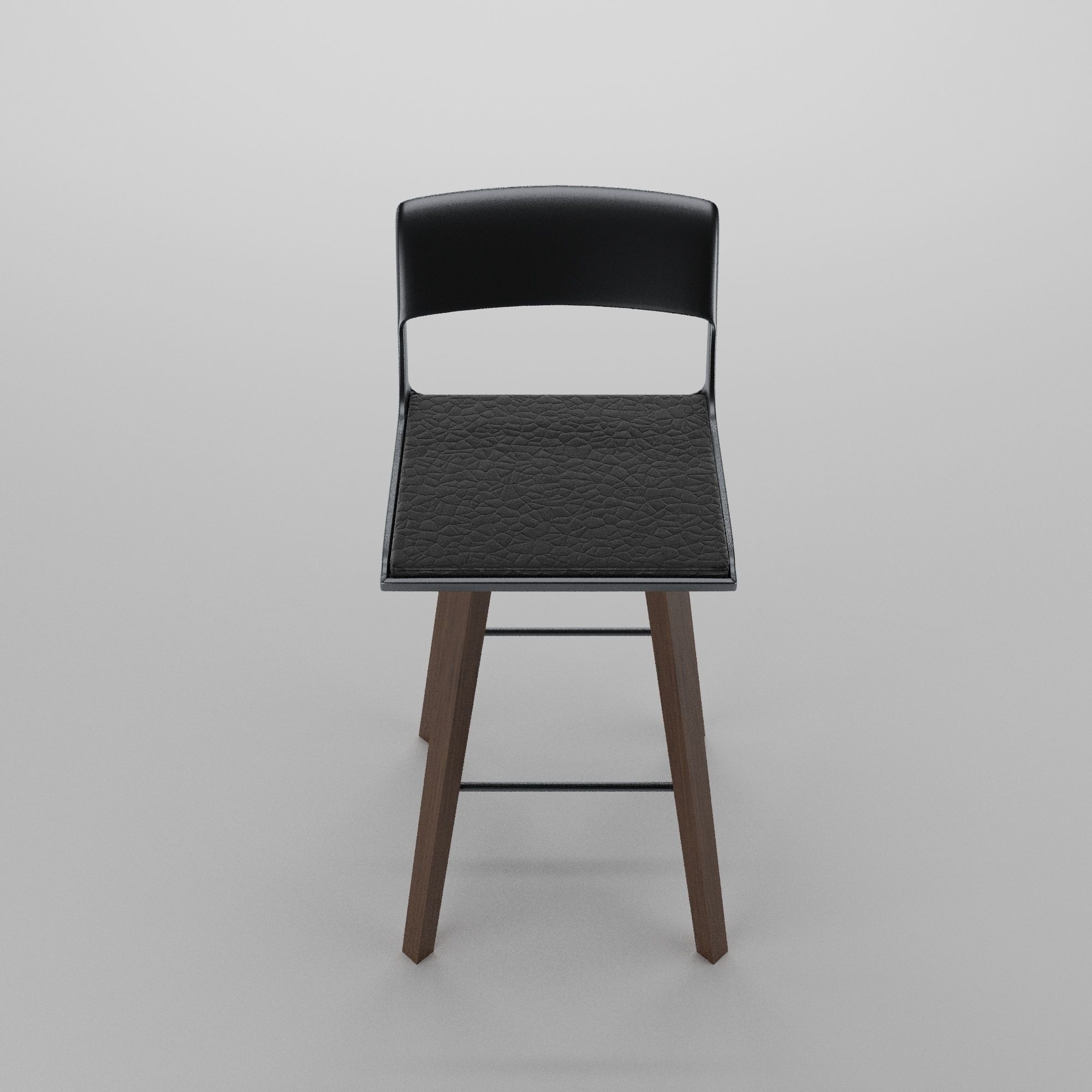 Bar Chair 3D model_2