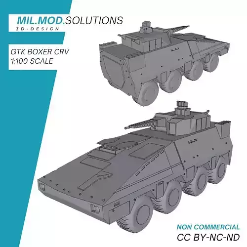 GTK Boxer CRV 3D print model