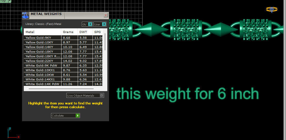  chain or necklace or bracelet 3d model 3D print model_4