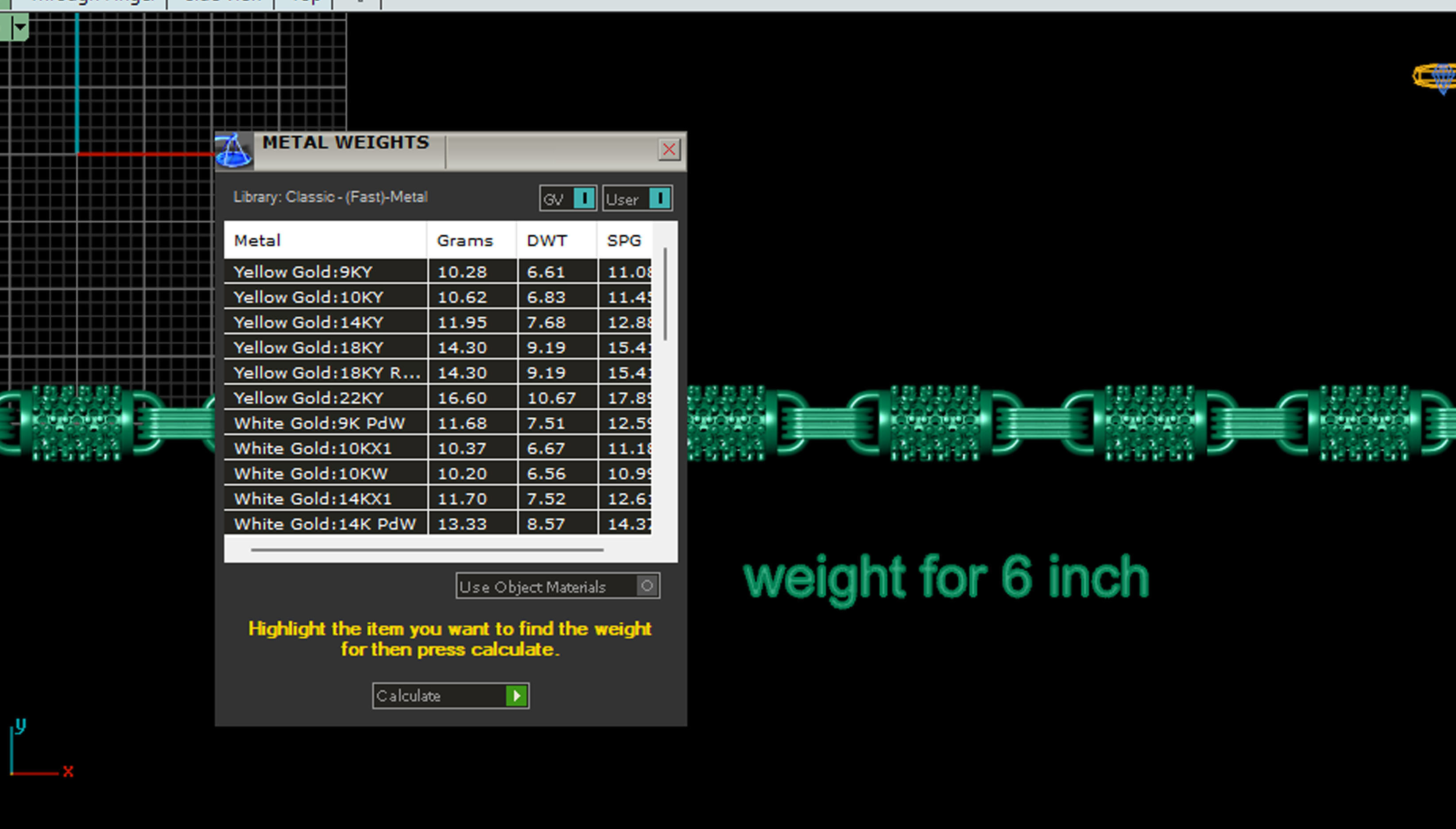  chain or necklace or bracelet 3d model 3D print model_4