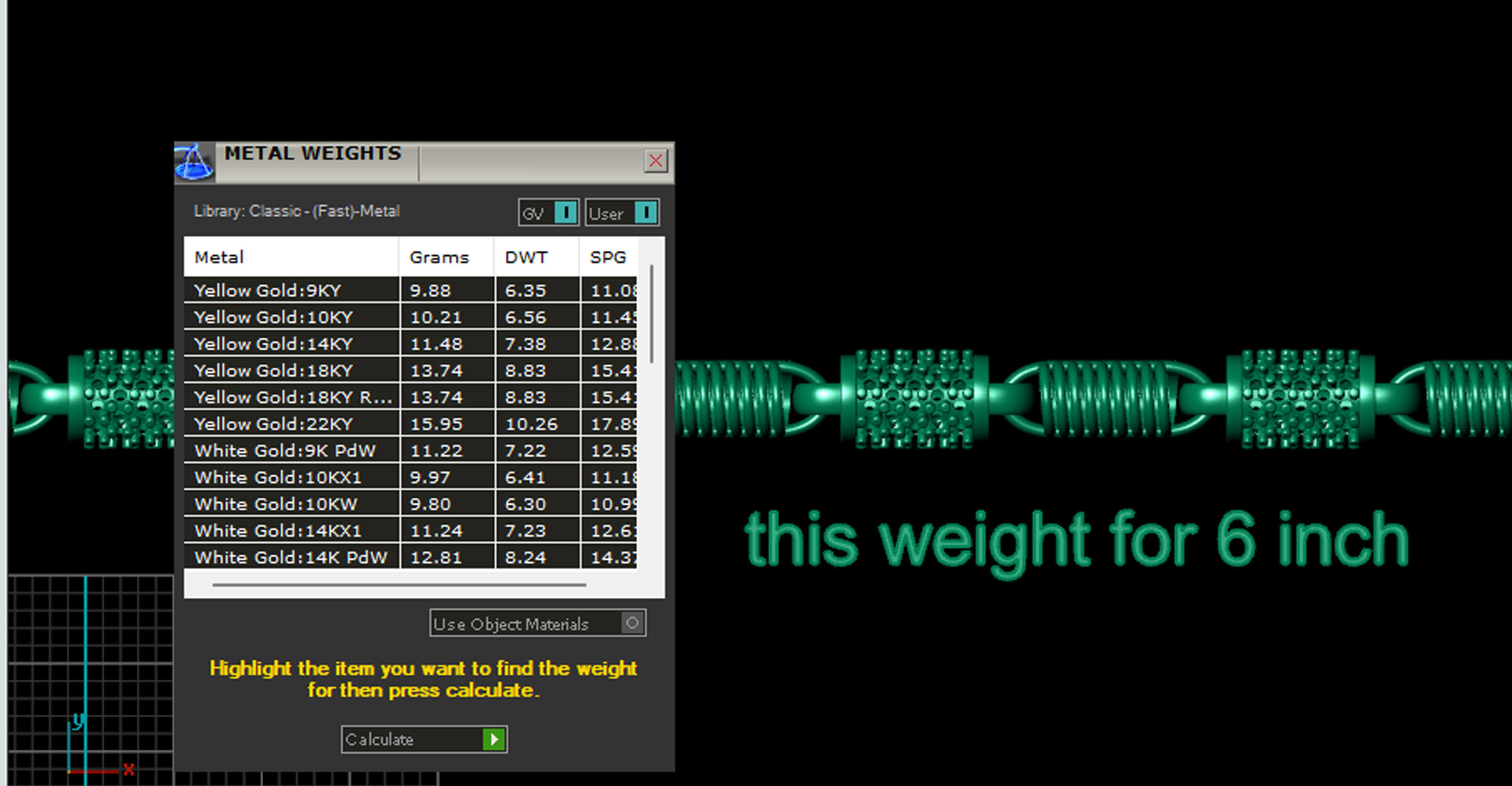  chain or necklace or bracelet 3d model 3D print model_2