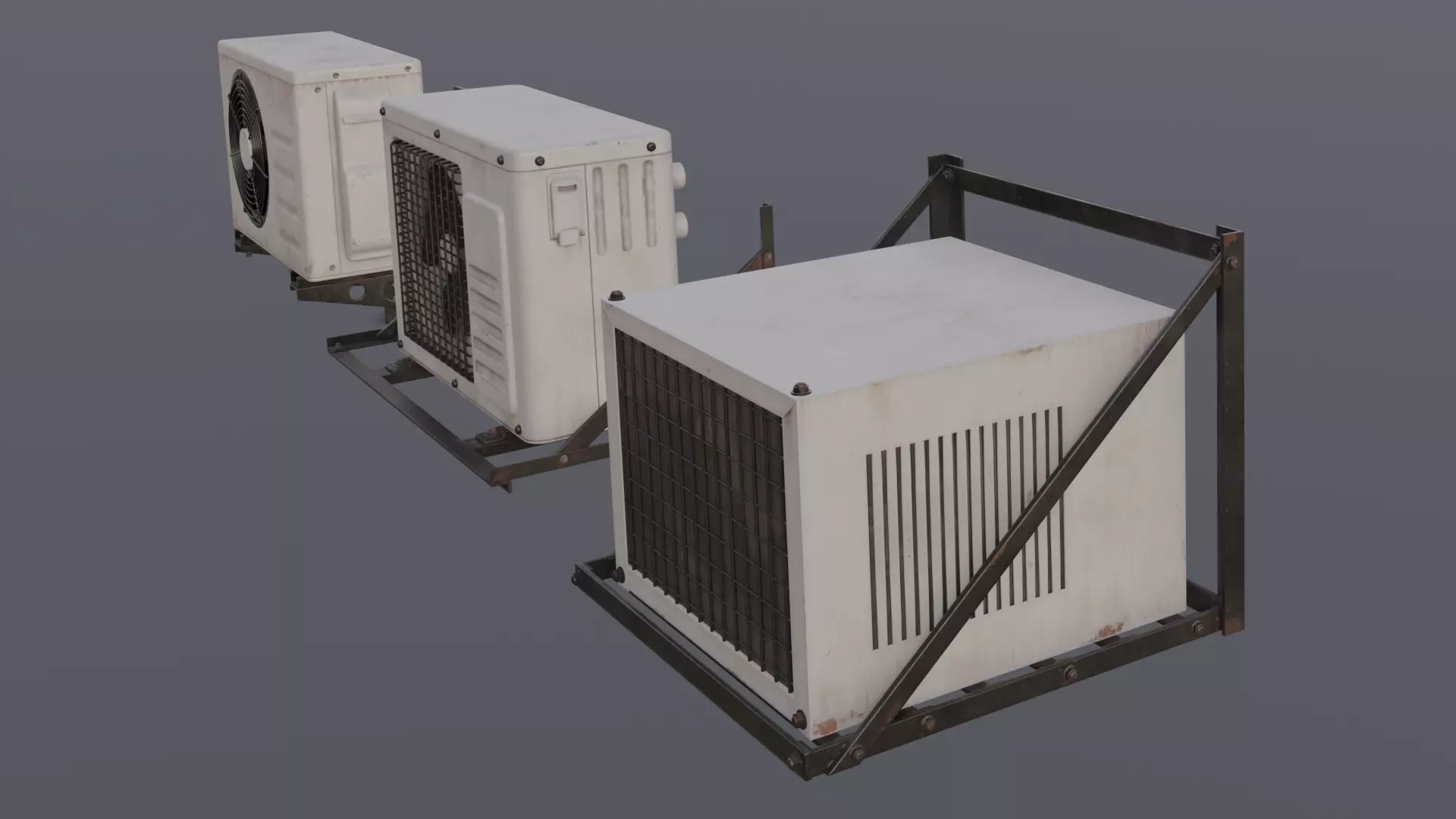 AC 3 in 1 Pack 3D Model  Low-poly 3D model_0