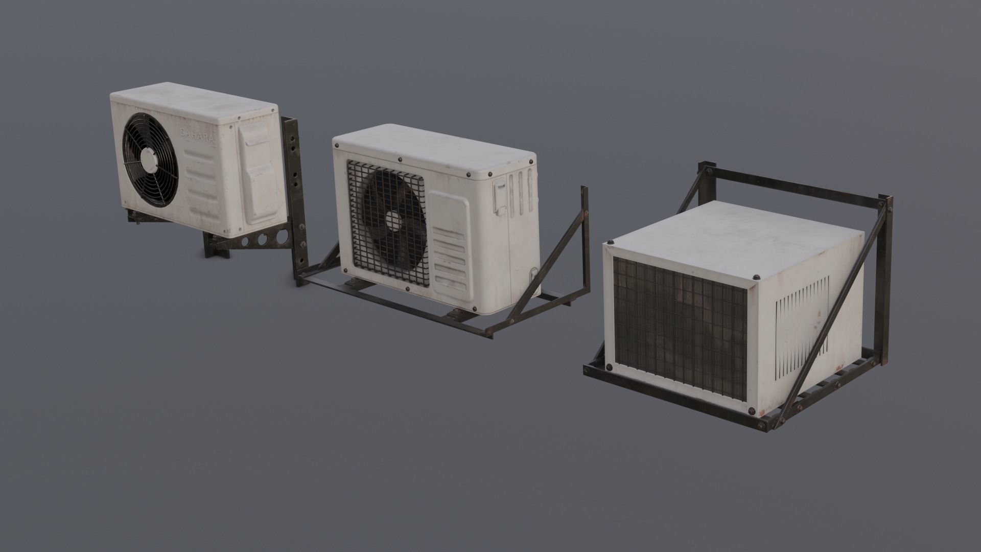 AC 3 in 1 Pack 3D Model  Low-poly 3D model_14