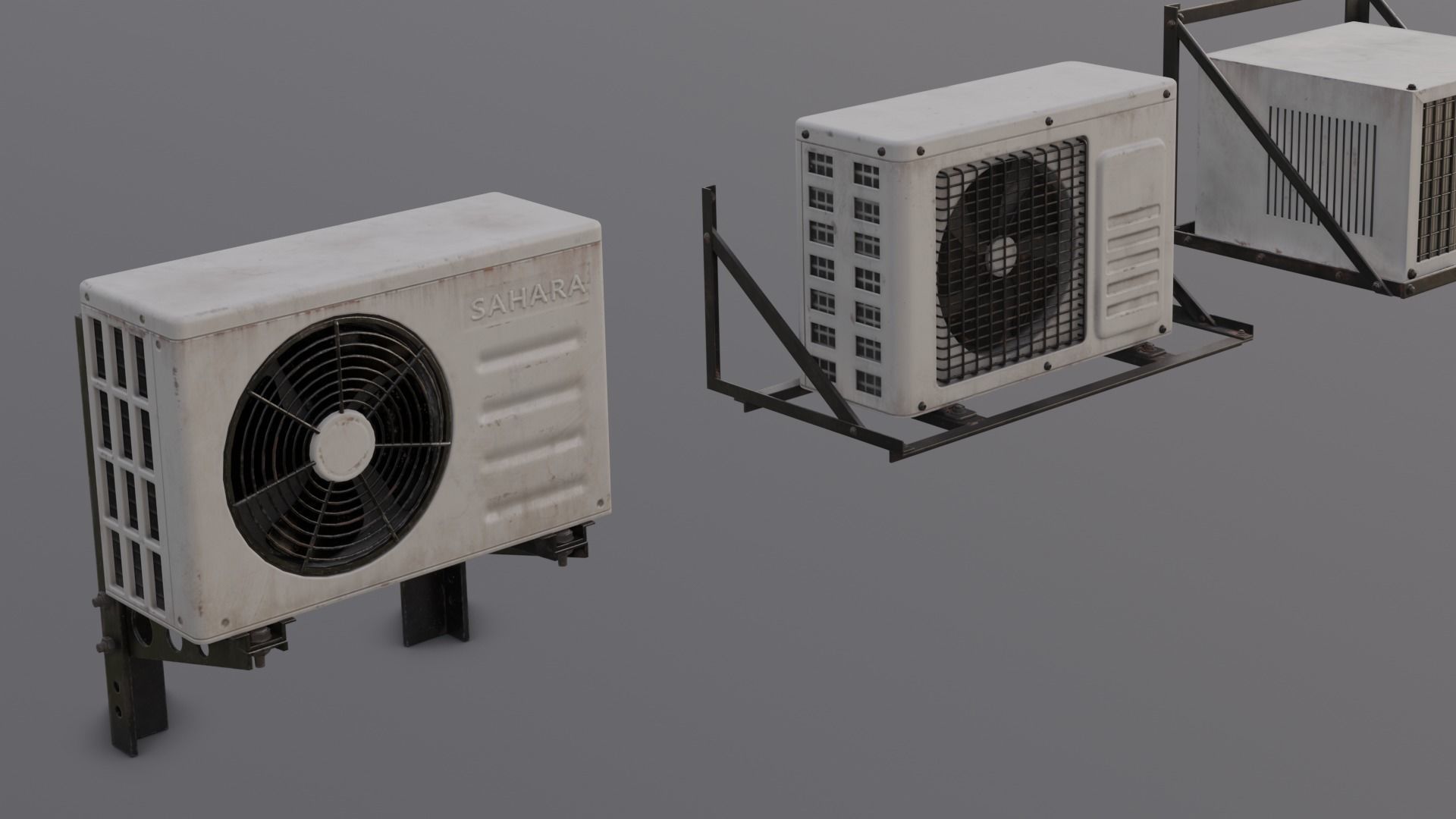 AC 3 in 1 Pack 3D Model  Low-poly 3D model_6