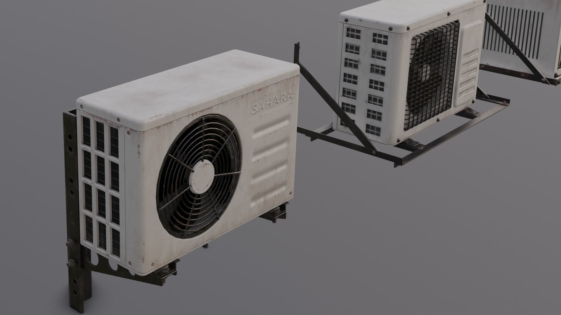 AC 3 in 1 Pack 3D Model  Low-poly 3D model_2