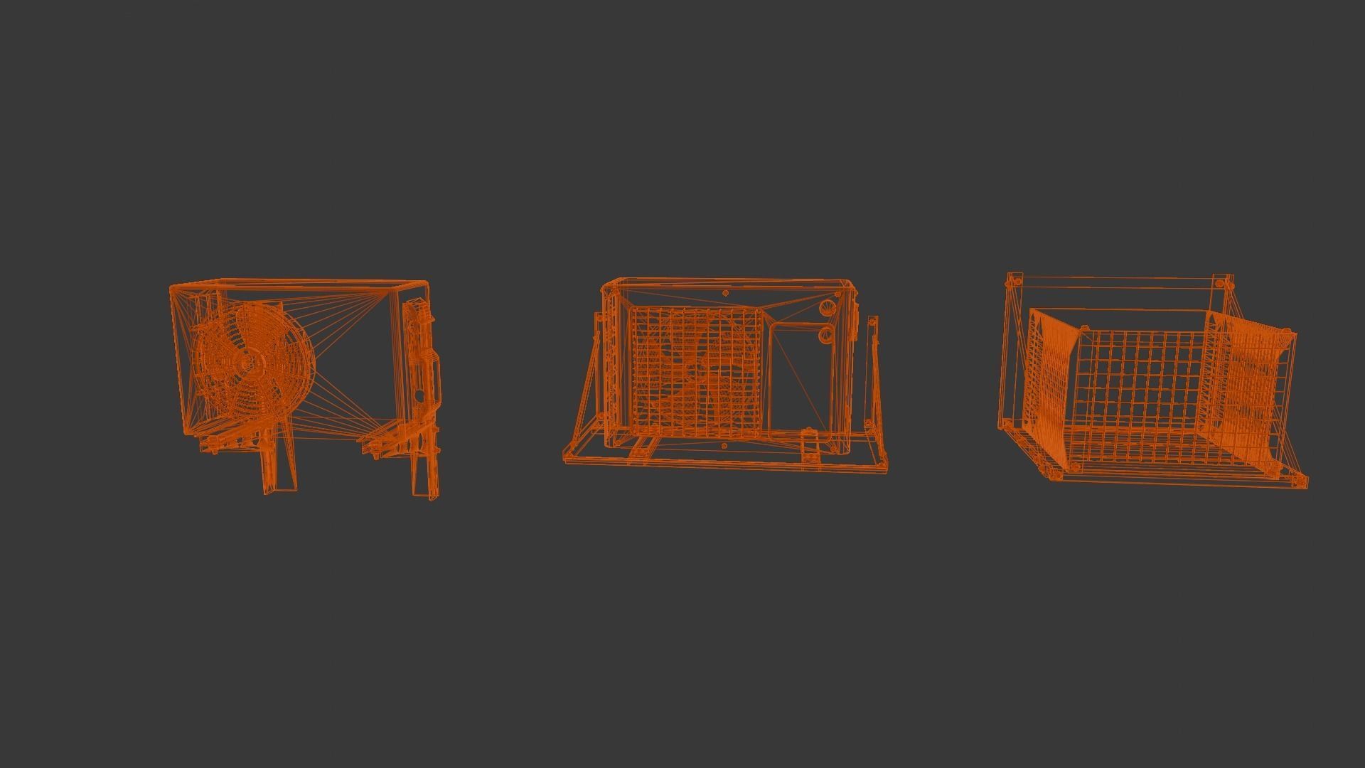 AC 3 in 1 Pack 3D Model  Low-poly 3D model_11