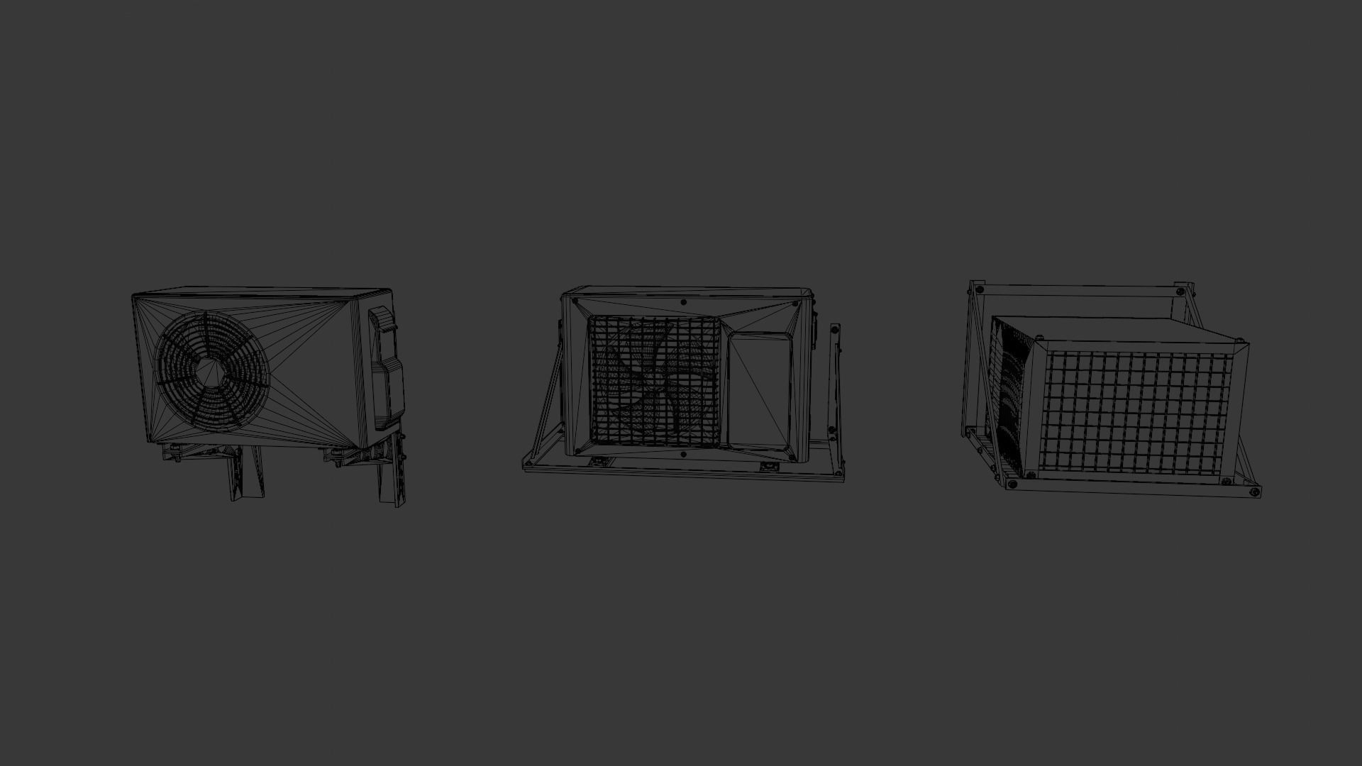 AC 3 in 1 Pack 3D Model  Low-poly 3D model_12