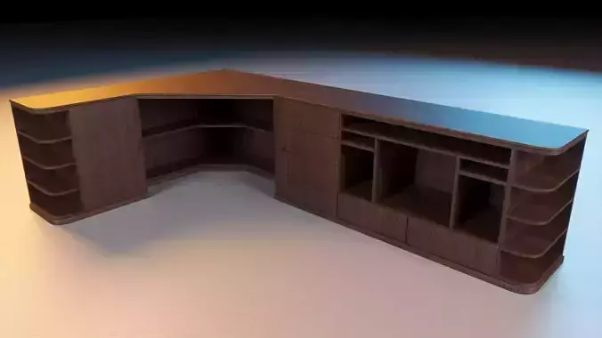 Computer Desk Portico Moveis M01