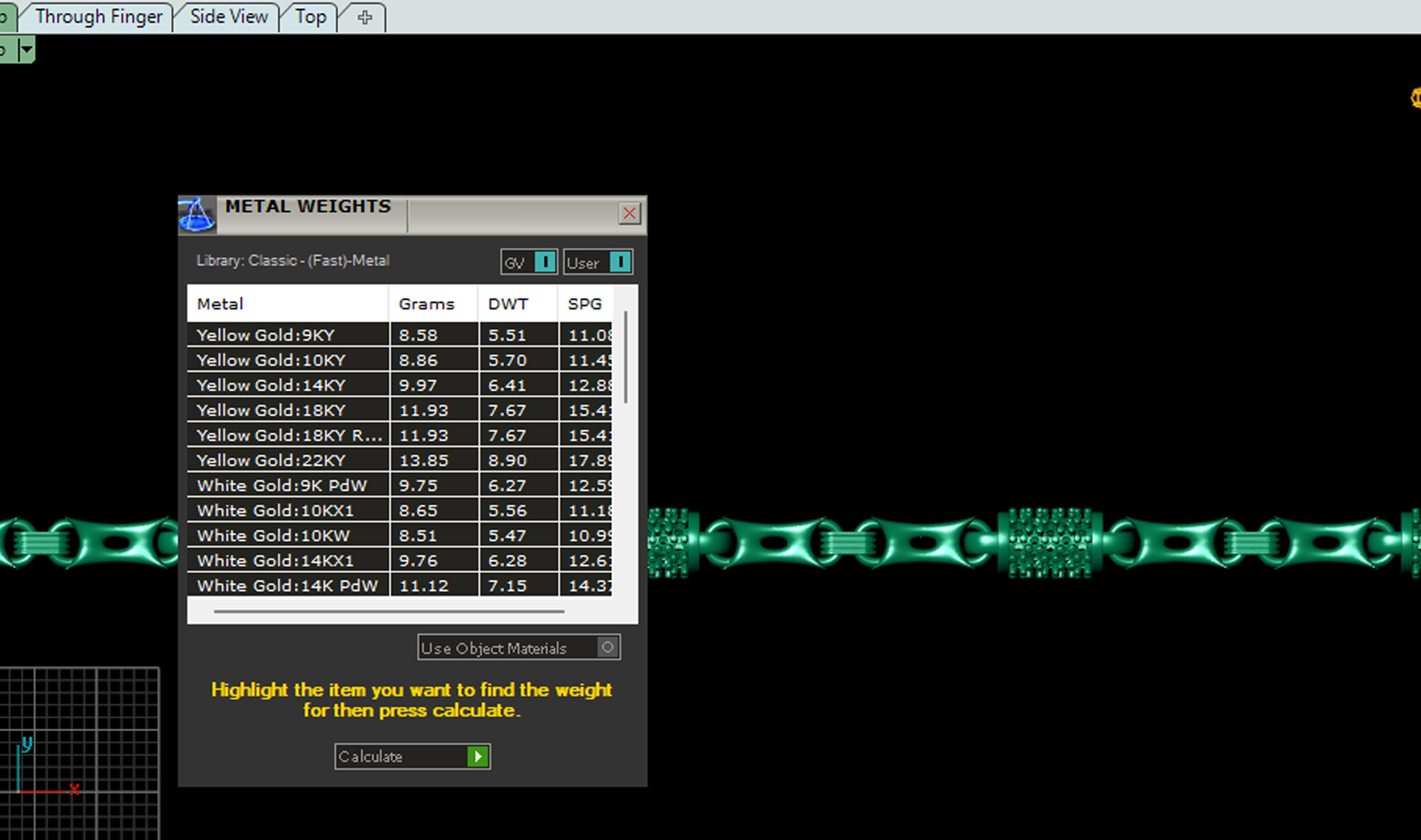  chain or necklace or bracelet 3d model 3D print model_6