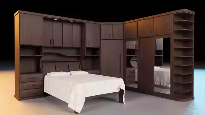 Bedroom closet Portico Moveis M01