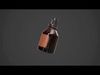 Medicine Iodine Bottle Low-poly 3D model_1