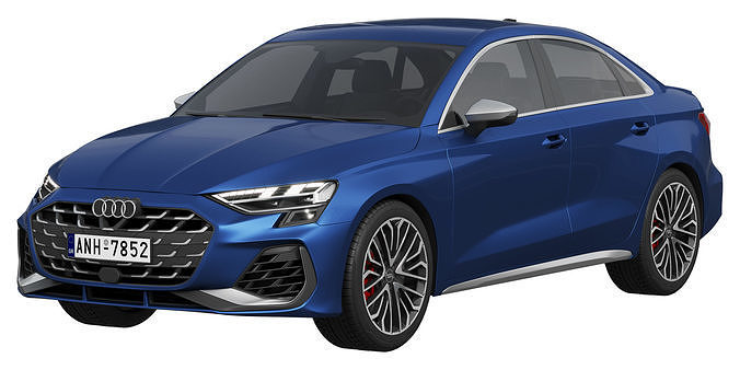 Audi S3 Sedan 2025 3D model