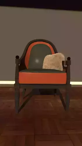 special armchair 3D model