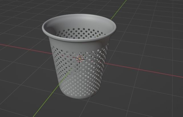 Trash Bin Free 3D model_3