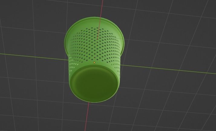 Trash Bin Free 3D model_4