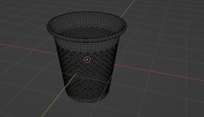 Trash Bin Free 3D model_2