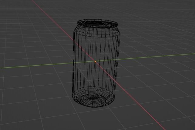 coca-cola can Free 3D model_2