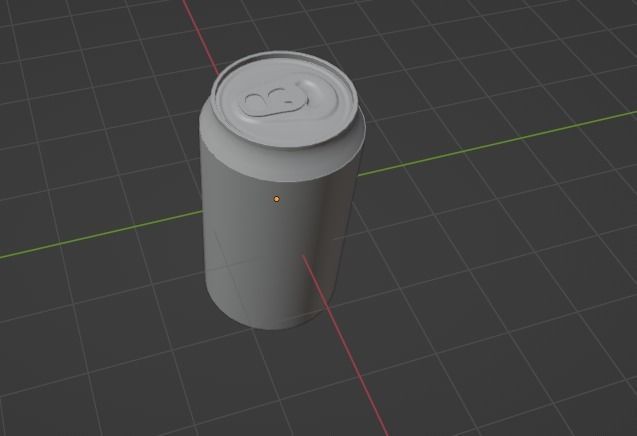 coca-cola can Free 3D model_3