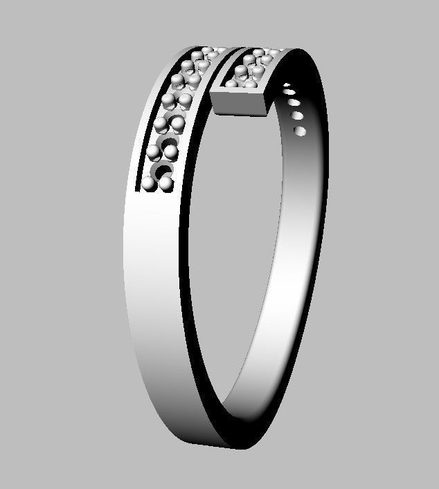 Diamond Ring 3D print model_18