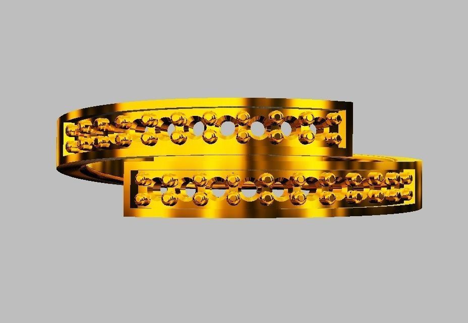 Diamond Ring 3D print model_10